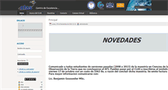 Desktop Screenshot of clas.postgradoumss.net